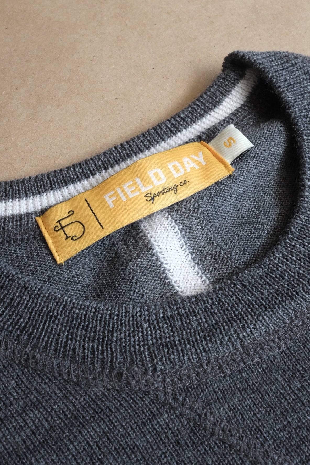 Ricketts Repel Crewneck - Salt & Pepper