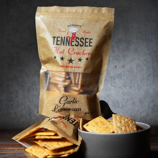 Sherman's Tennessee Hot Crackers, Garlic Parmesan Flavor