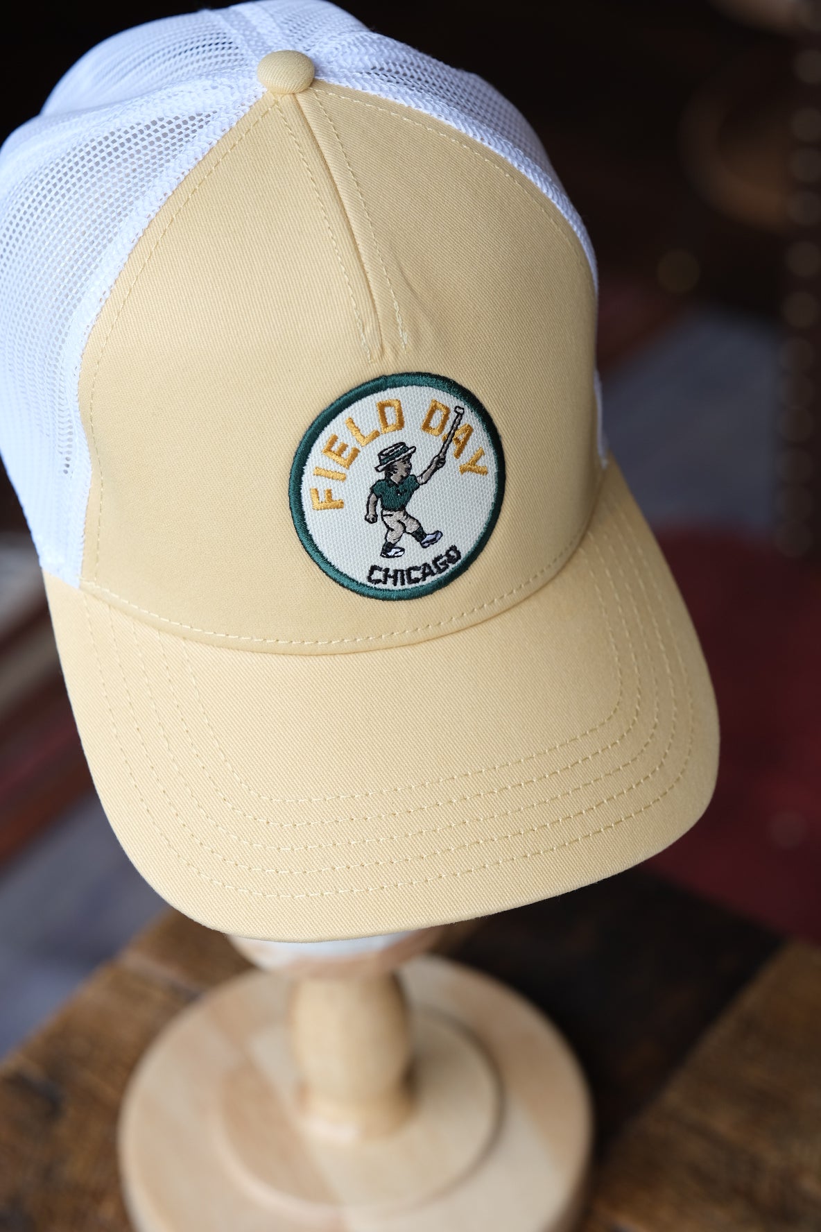 Putter Raise Trucker - Pale Yellow