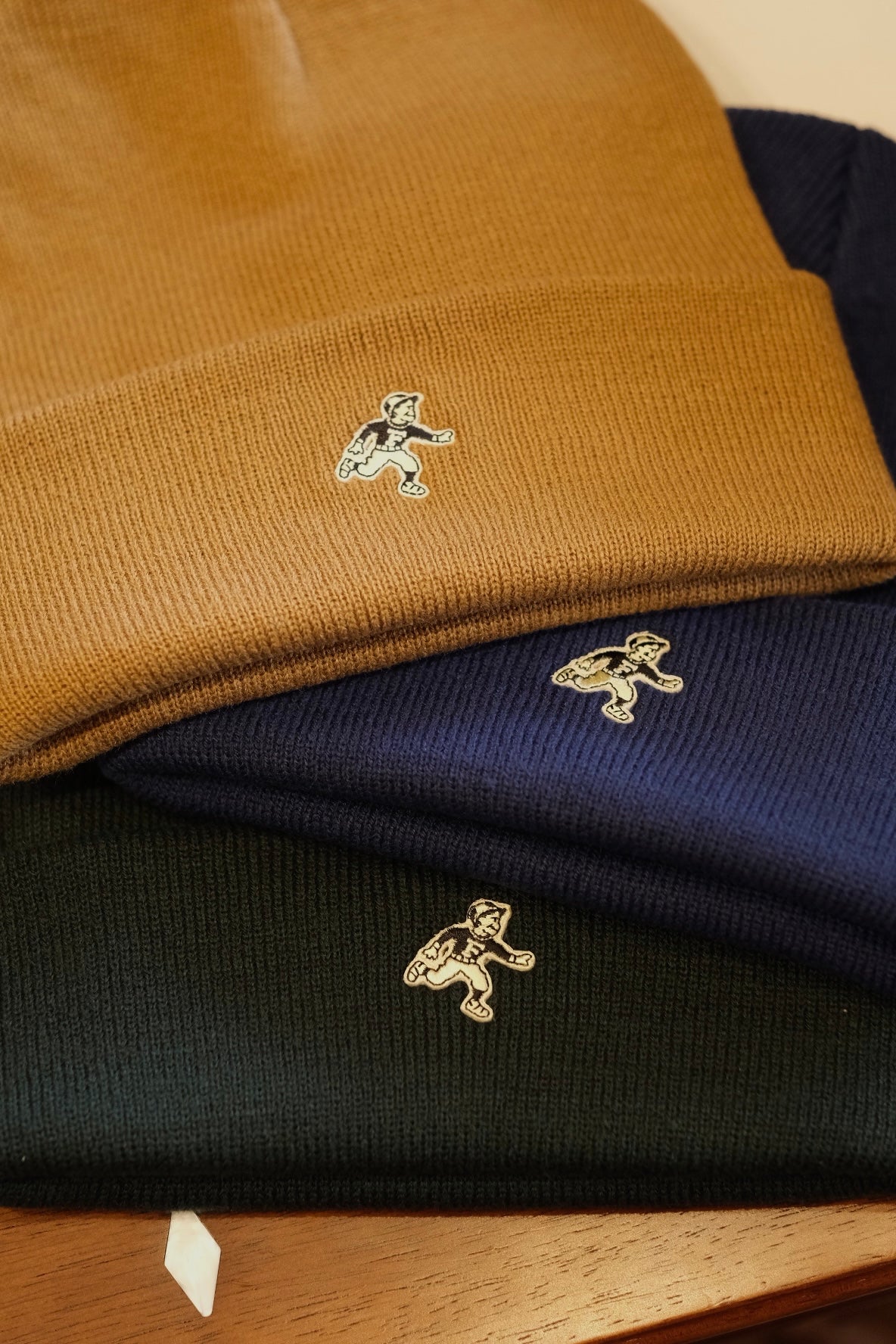 Run Boy Cuff Beanie
