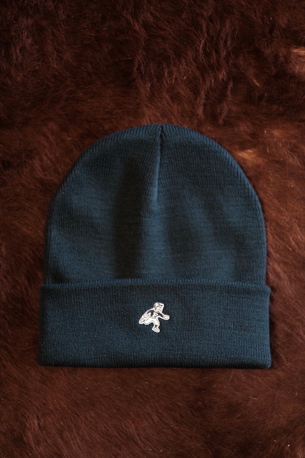 Run Boy Cuff Beanie