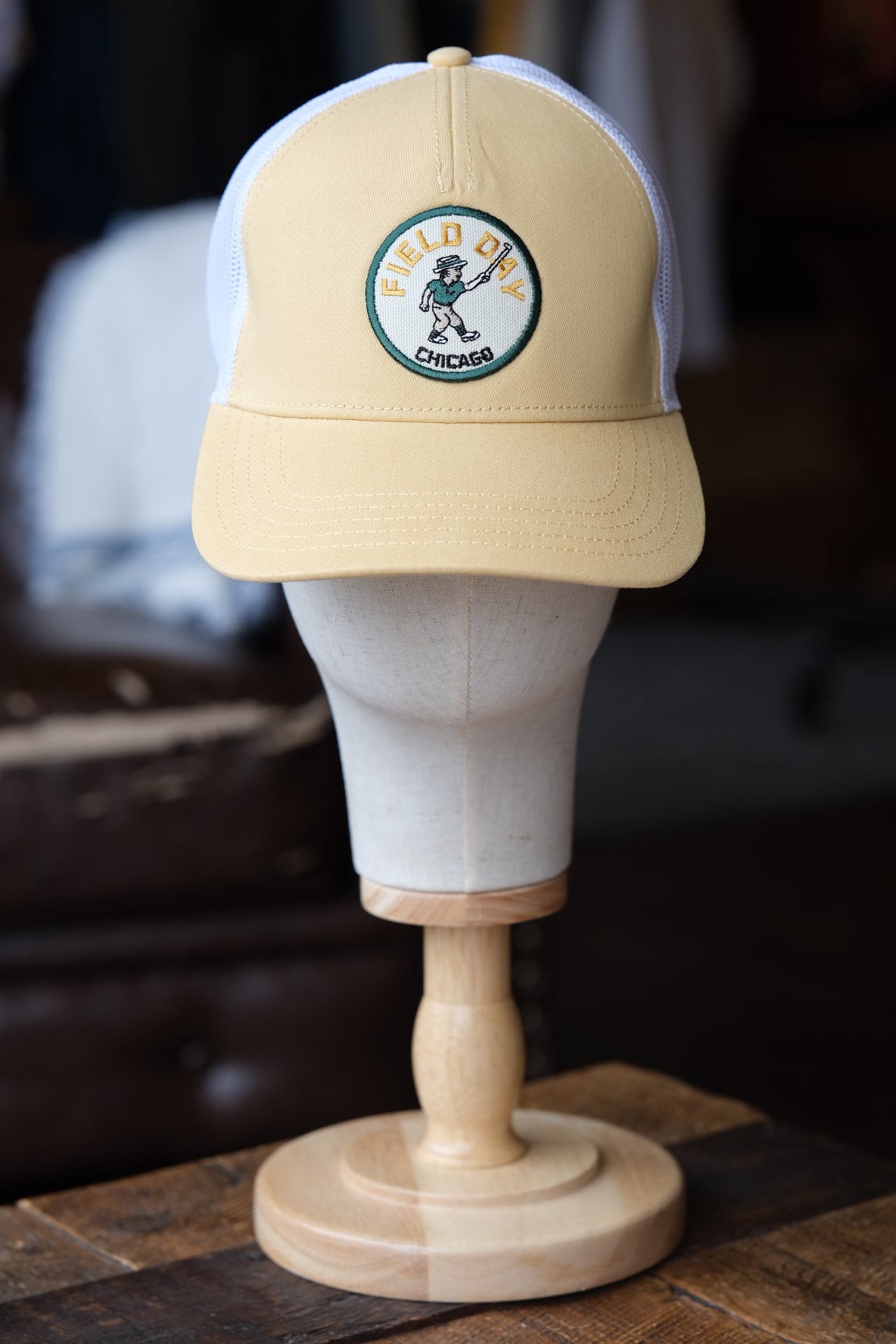 Putter Raise Trucker - Pale Yellow