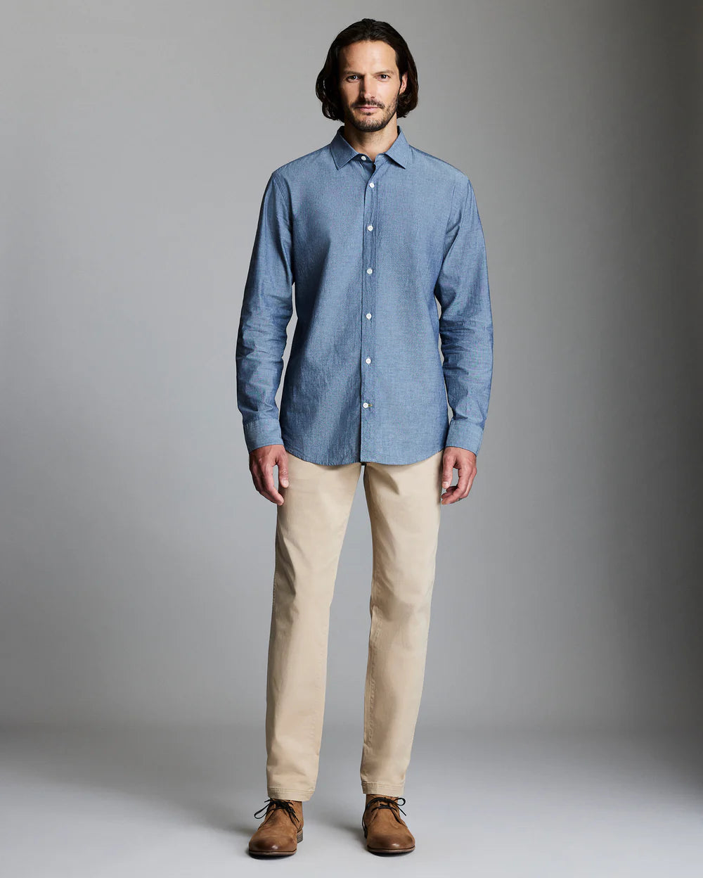 Chambray Holt Dress Shirt