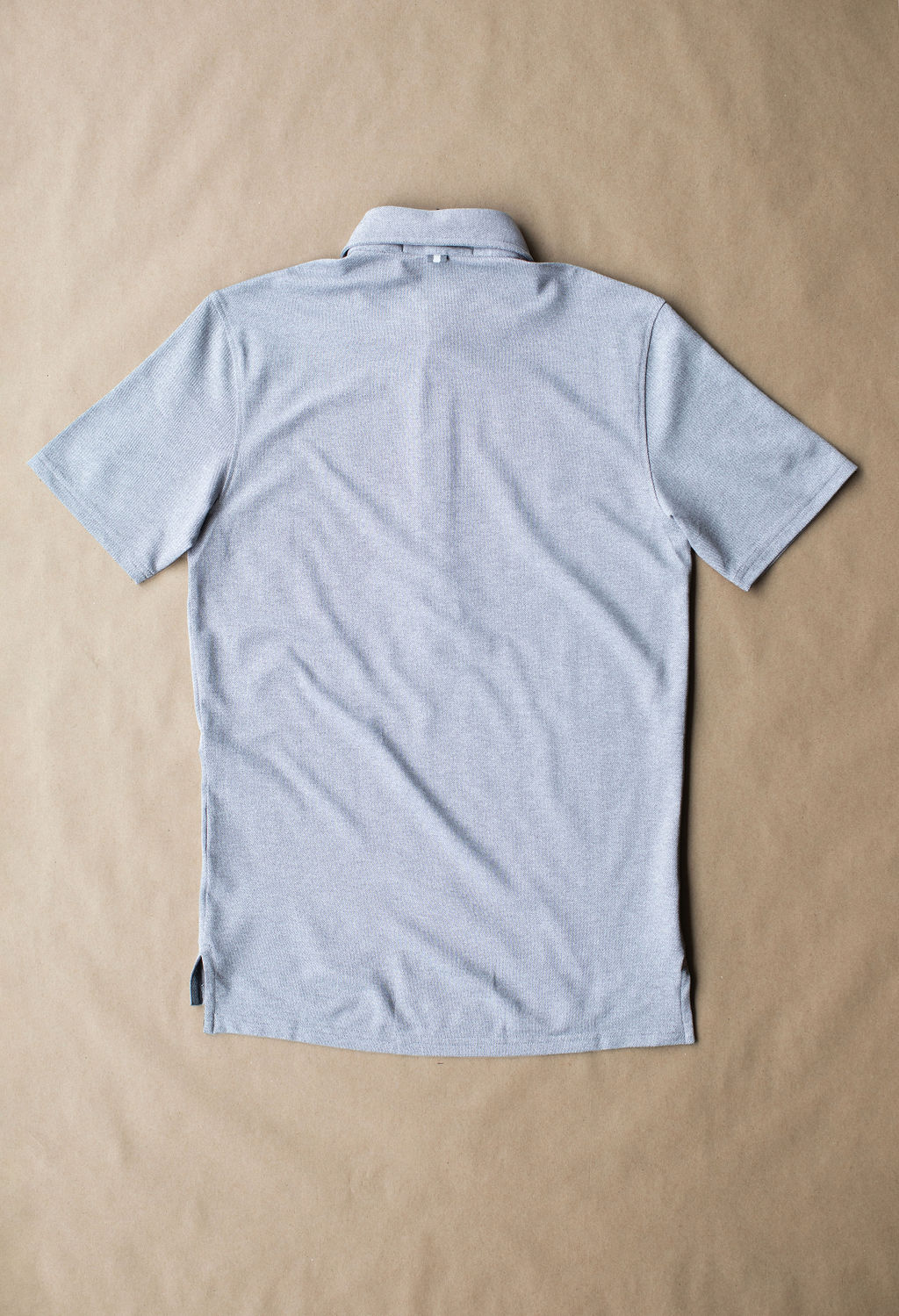 Ford 5 Button Polo - Light Grey Heather