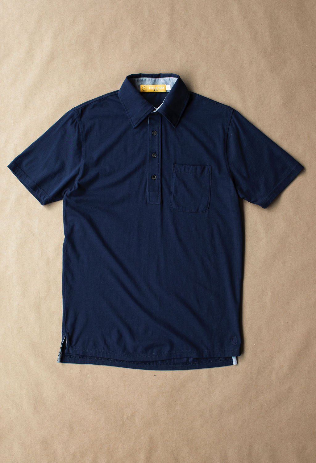 Francis Pocket Polo - Navy
