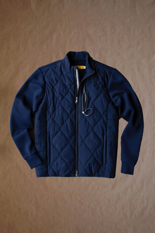 Frankie Cross Full Zip - Navy
