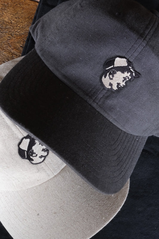 Boyhood Dad Hat - Coal Linen