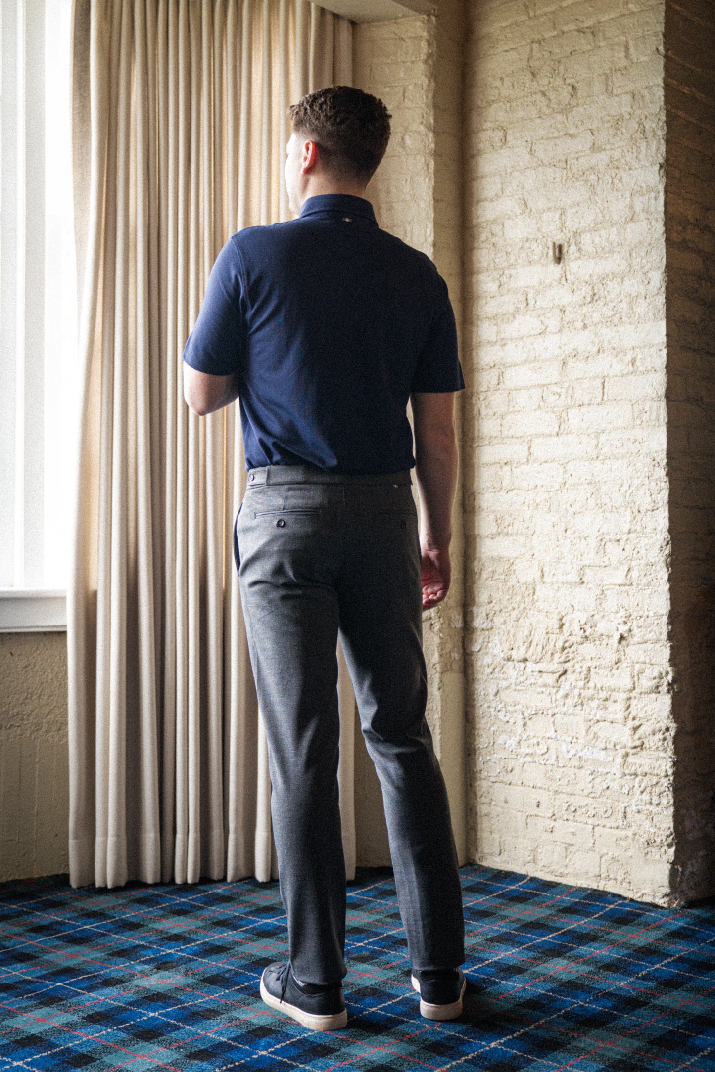 The Belfry Pant - Grey Mix