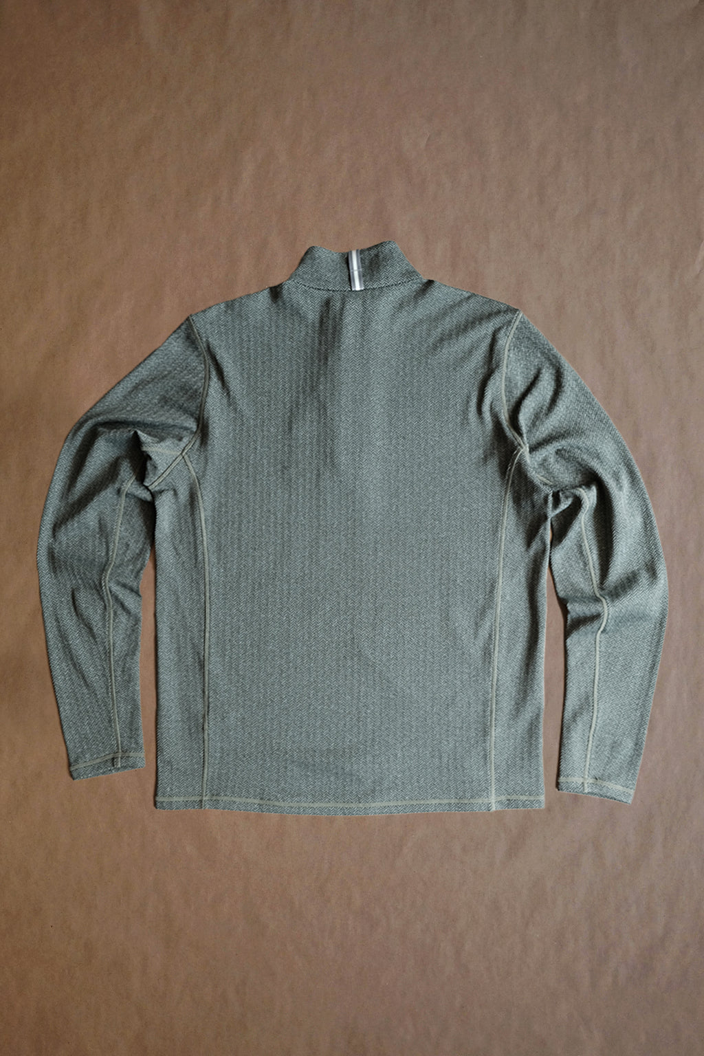 Palmer Performance 1/4 Zip - Field Herringbone