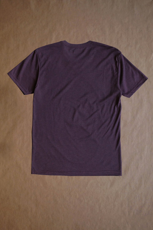 Run Boy Goal Line Retro Tee - Maroon Heather