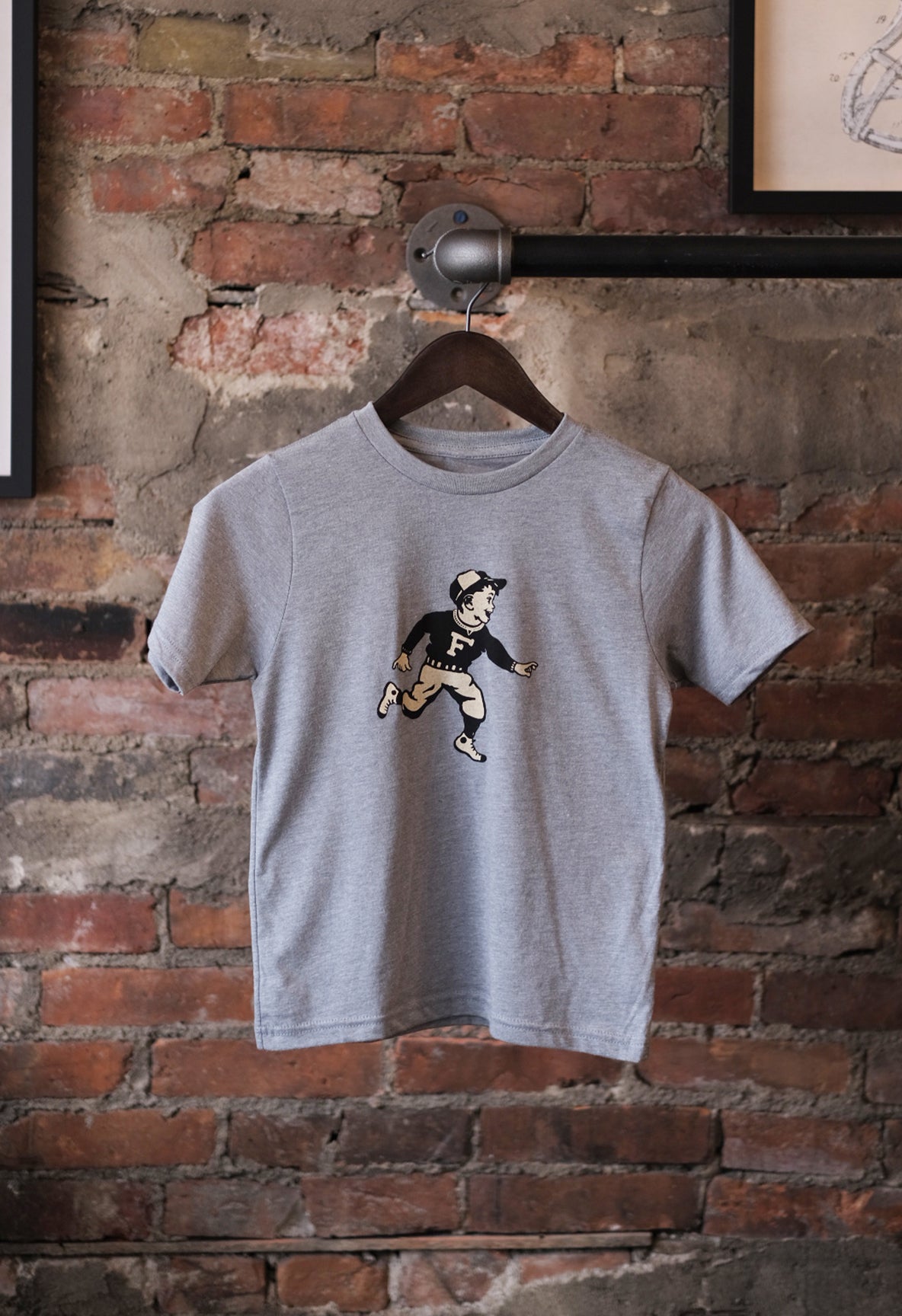 Toddler Run Boy Tee Grey