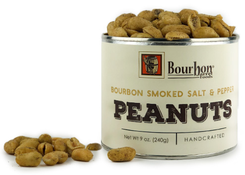 Bourbon Smoked Salt & Pepper Peanuts
