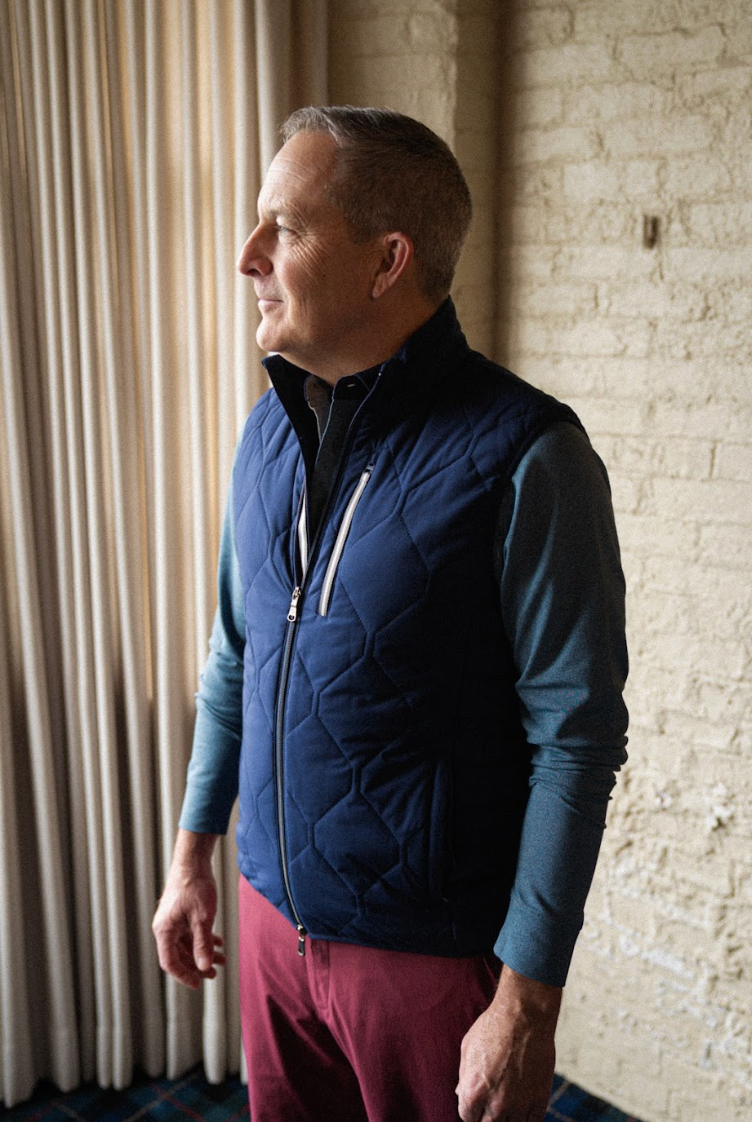Frankie Vest - Navy