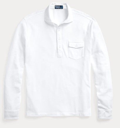 Classic Fit Mesh Polo Shirt