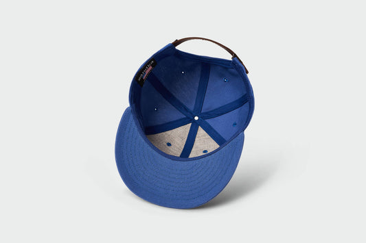 Chicago Canvas Vintage Flatbill: Royal