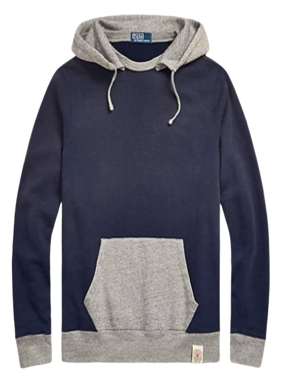 Two-Tone Fleece Hoodie