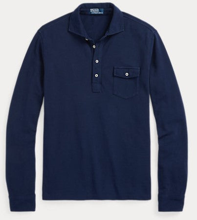 Classic Fit Mesh Polo Shirt