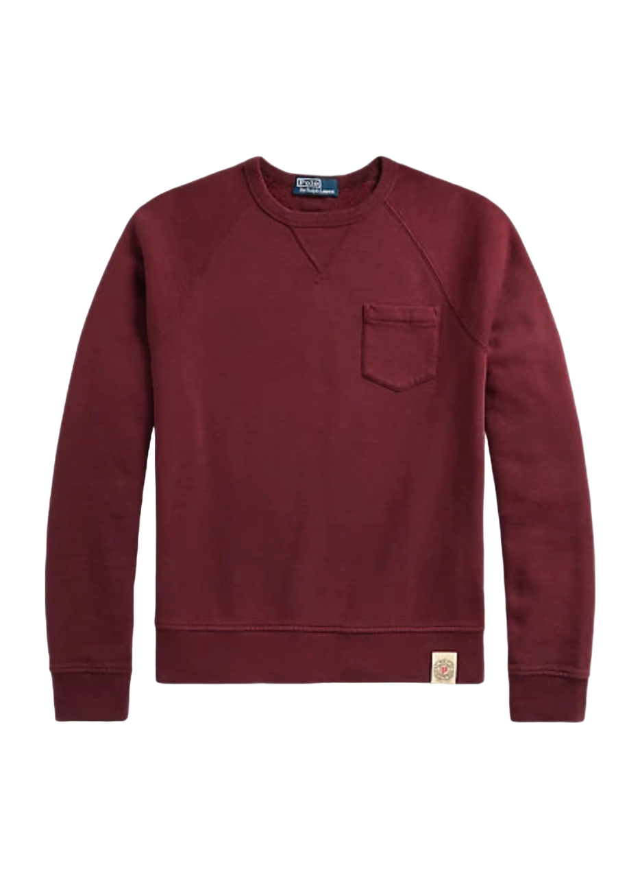 Garment-Dyed Fleece Sweatshirt