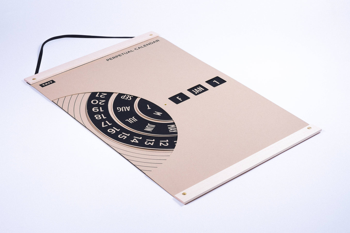 Black Perpetual Calendar