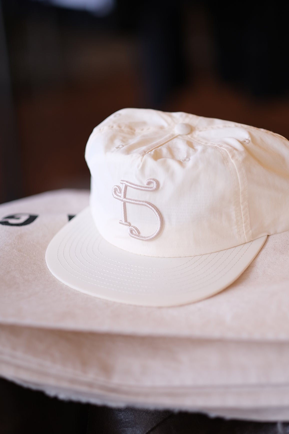 Monogram Nylon Tech Snapback
