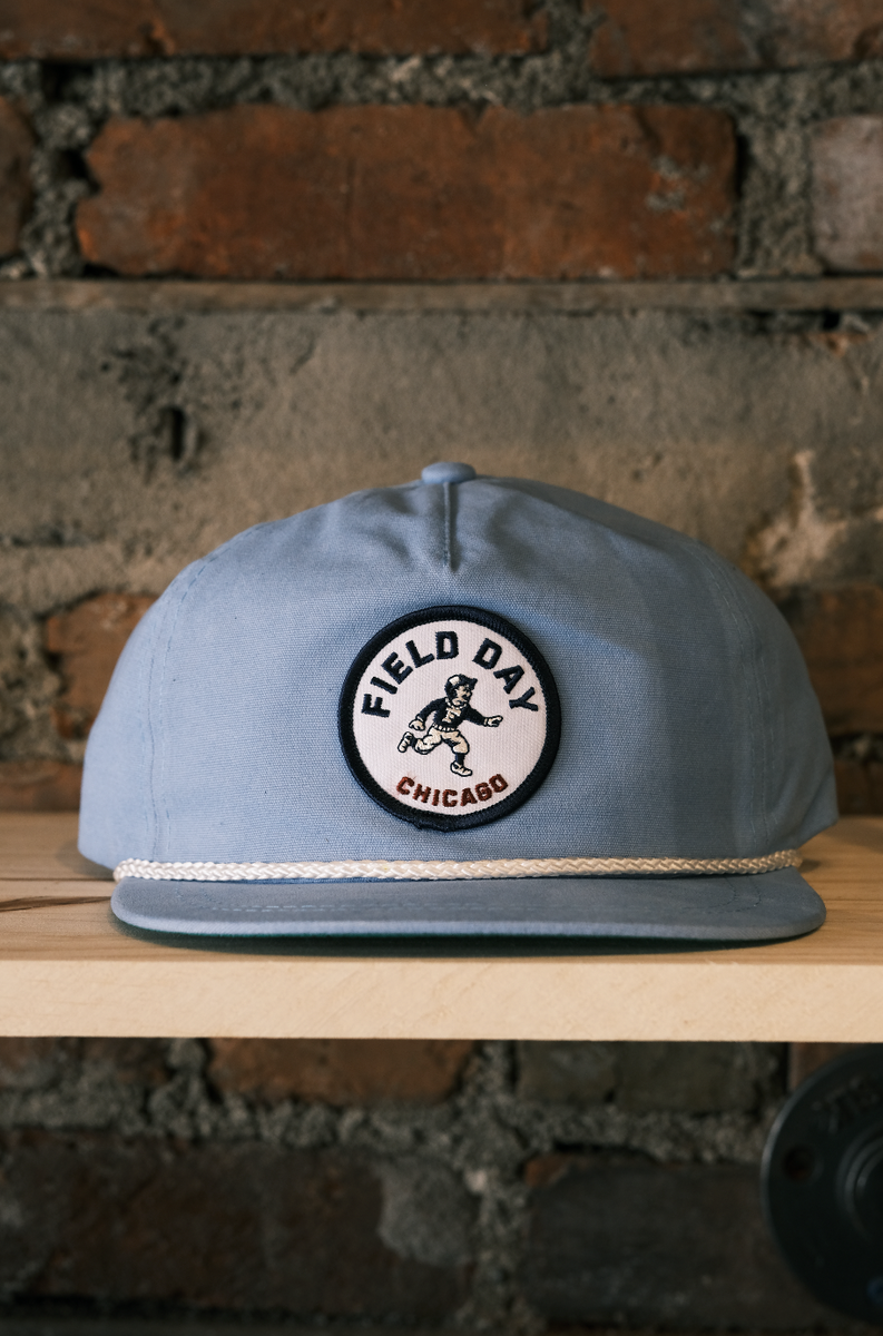 Chicago Summer Rope Hat - Navy