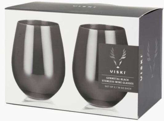 Stemless Wine Glasses