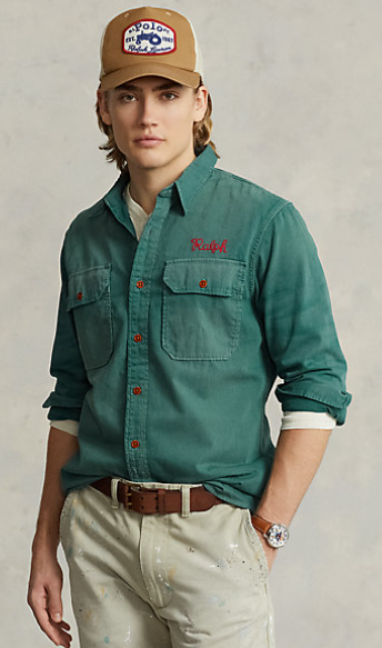 Classic Fit Denim Workshirt