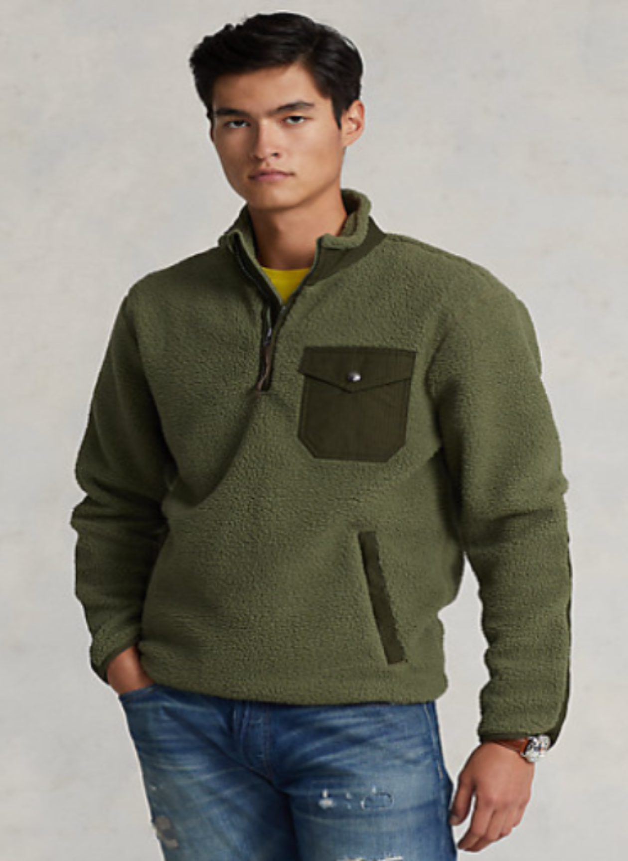 Hybrid Fleece Pullover