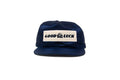 Good Luck Satin Snapback - Navy