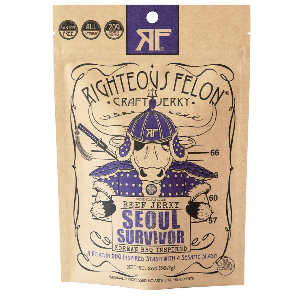 Seoul Survivor Korean Bbq Beef Jerky