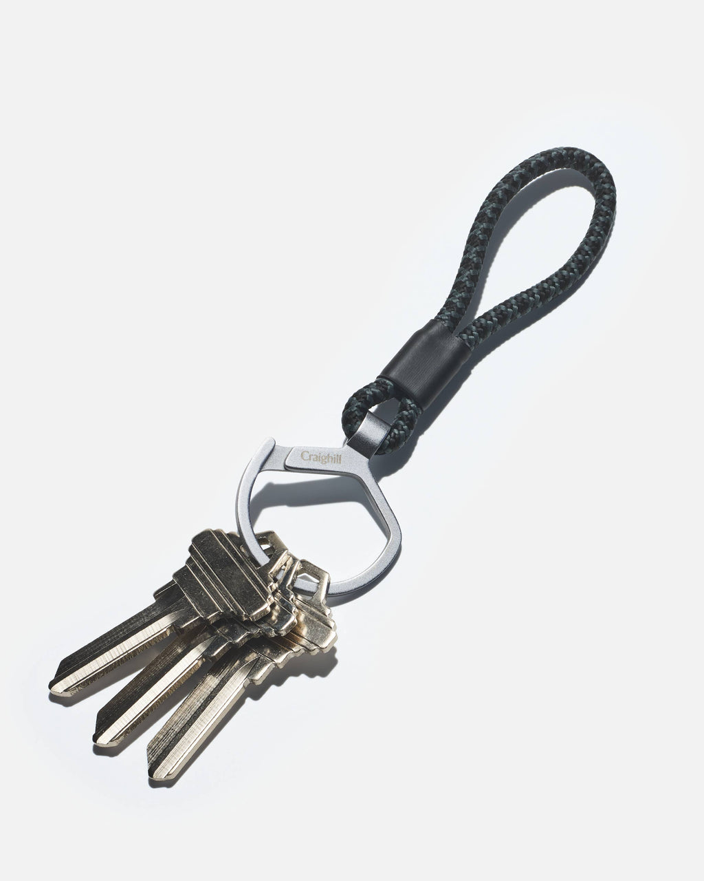Rope Split Ring: Blue