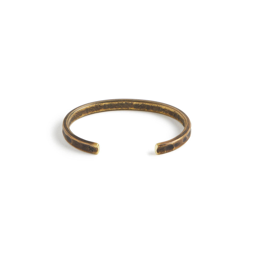 Trench Cuff: Copper / Work Patina / Medium