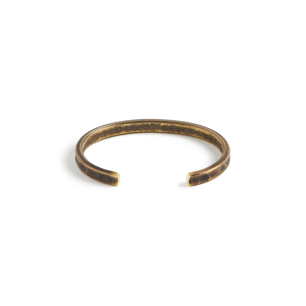 Trench Cuff: Copper / Work Patina / Medium