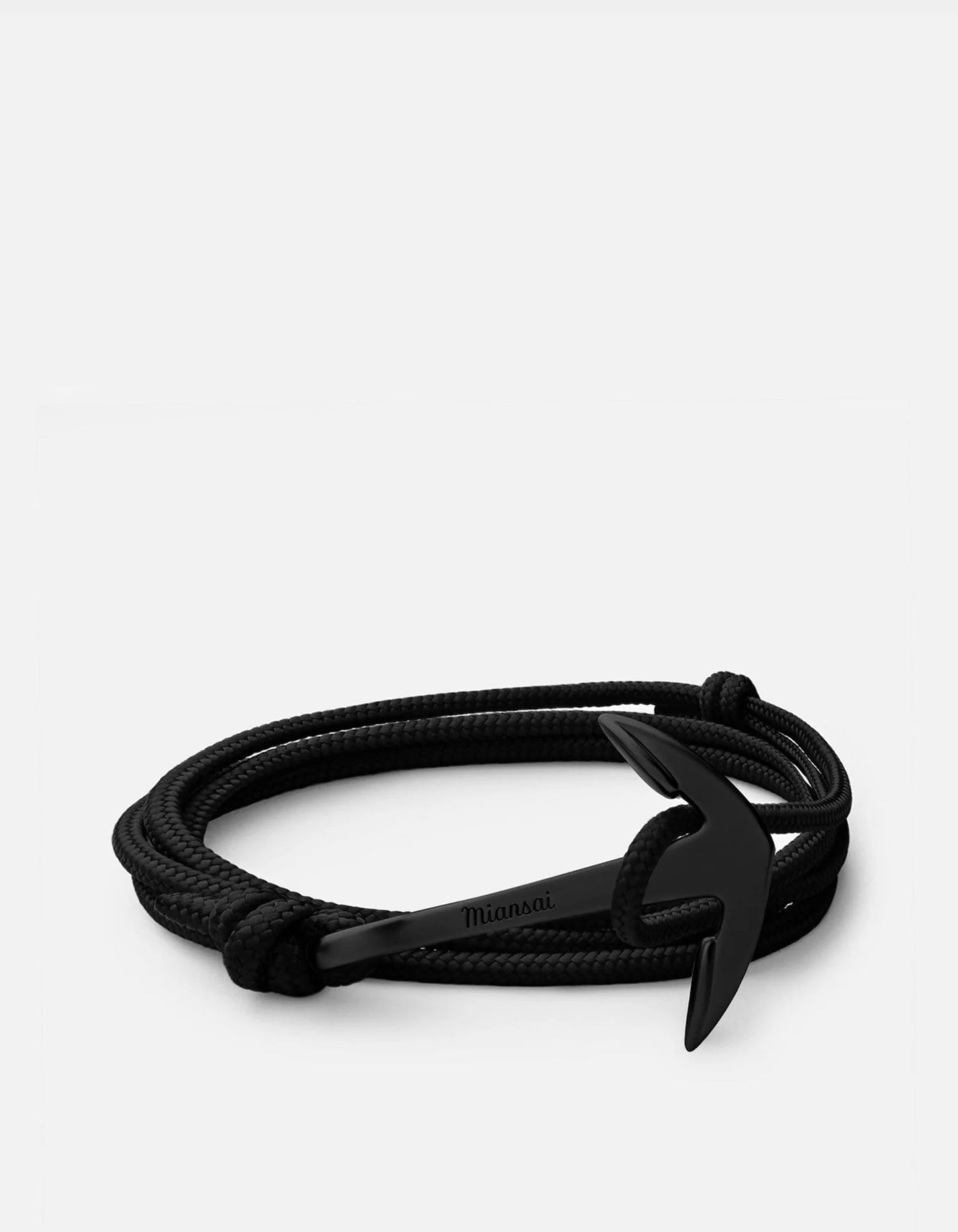 Hook on Rope Bracelet - Noir