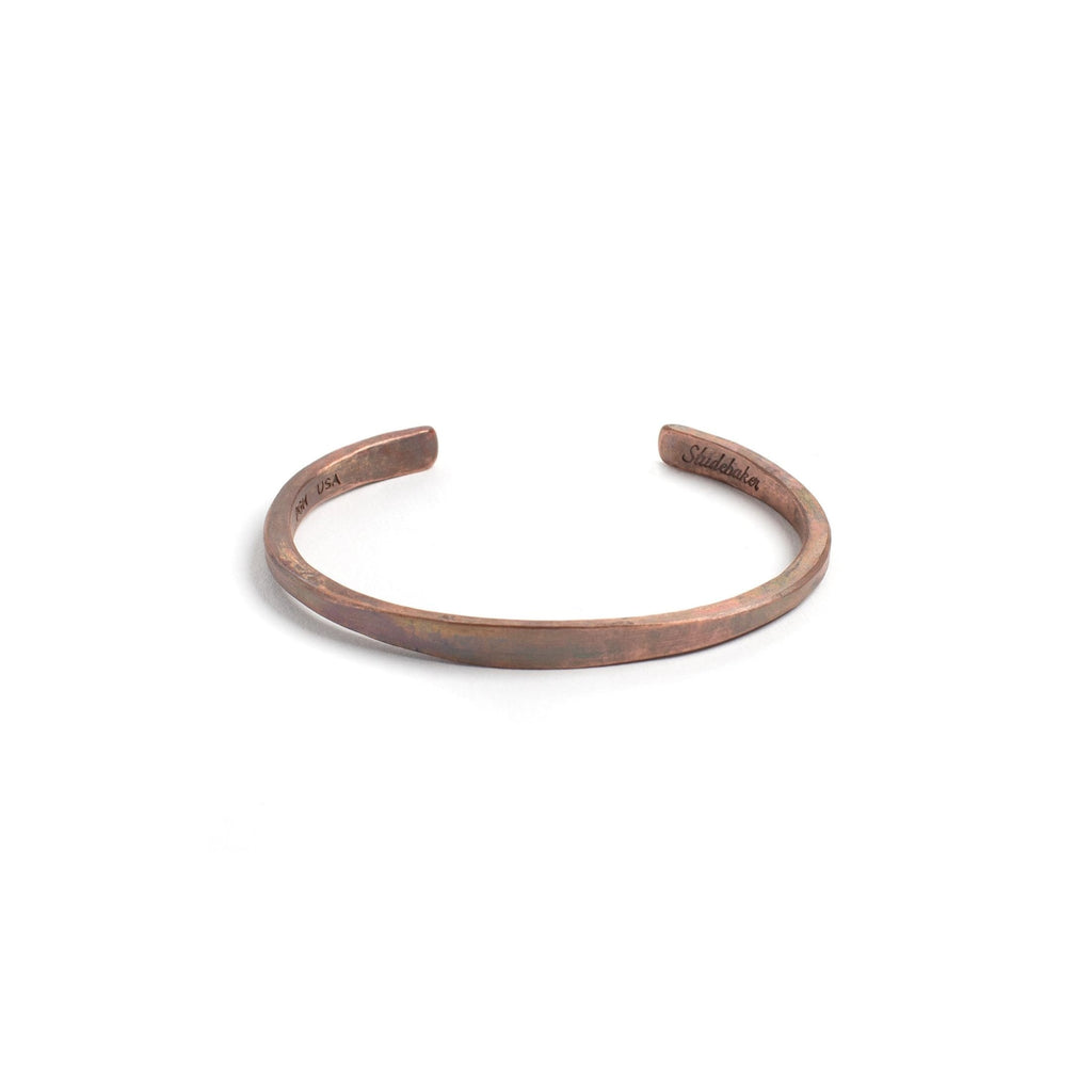 Workshop Cuff: Brass / Work Patina / Standard Weight / Large