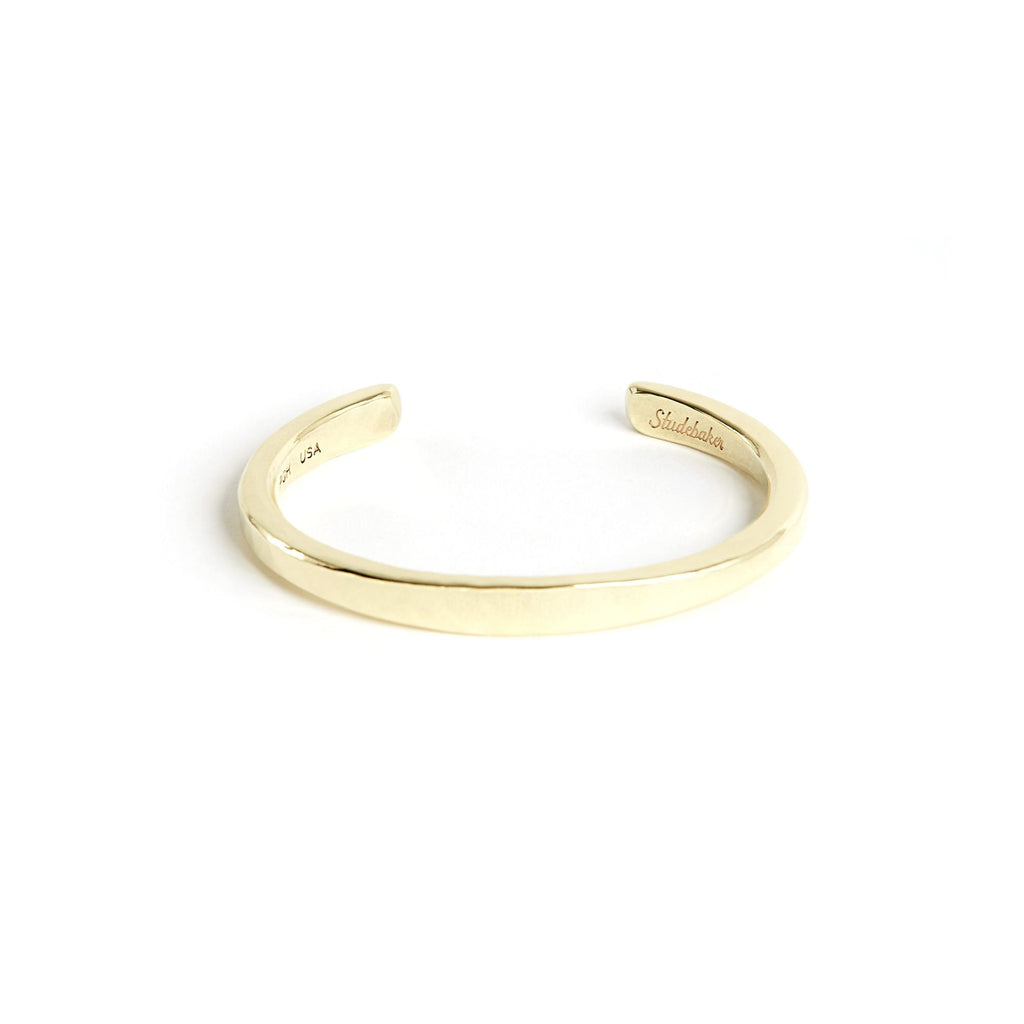 Workshop Cuff: Brass / Work Patina / Standard Weight / Large