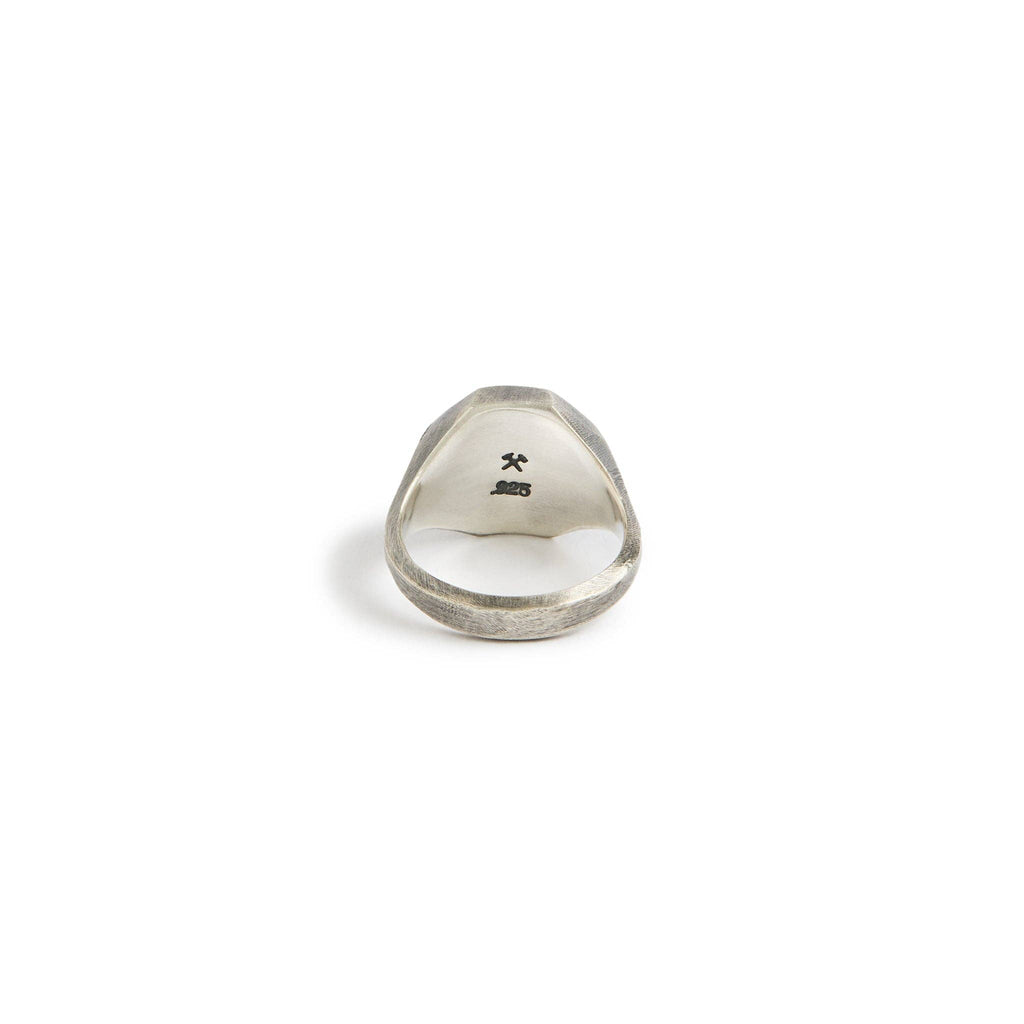 Otto Signet Ring: Brass / Work Patina / 11