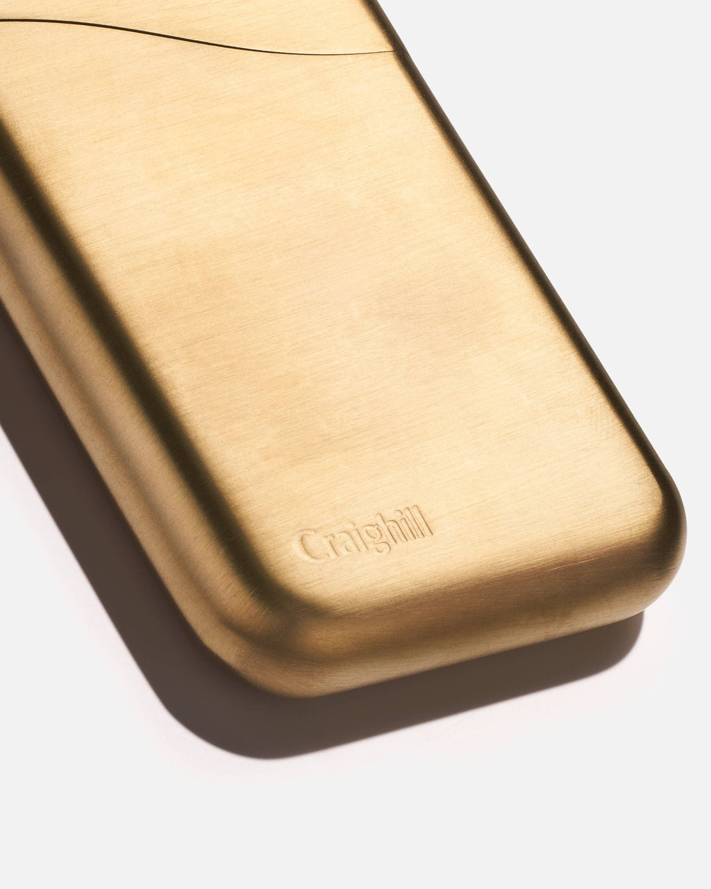 Summit Card Case: Vapor Brass