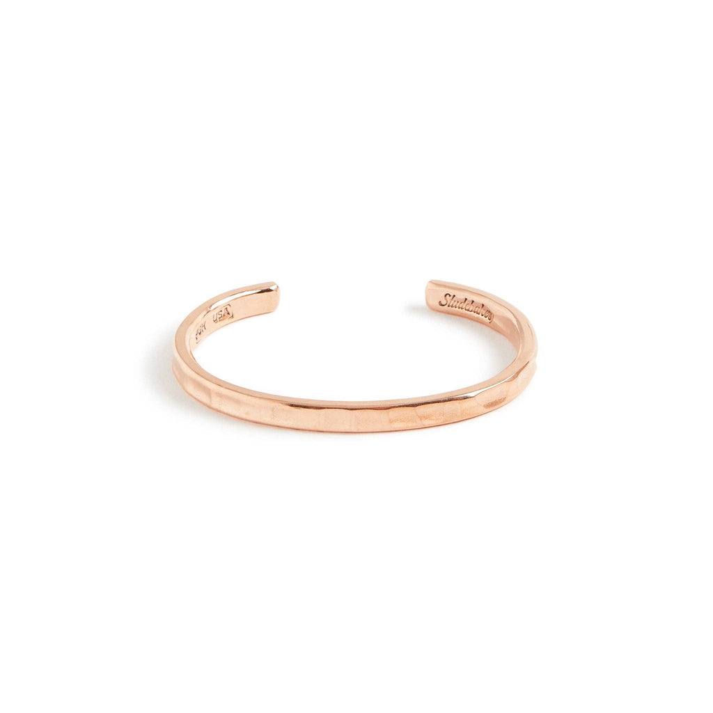 Trench Cuff: Copper / Work Patina / Medium