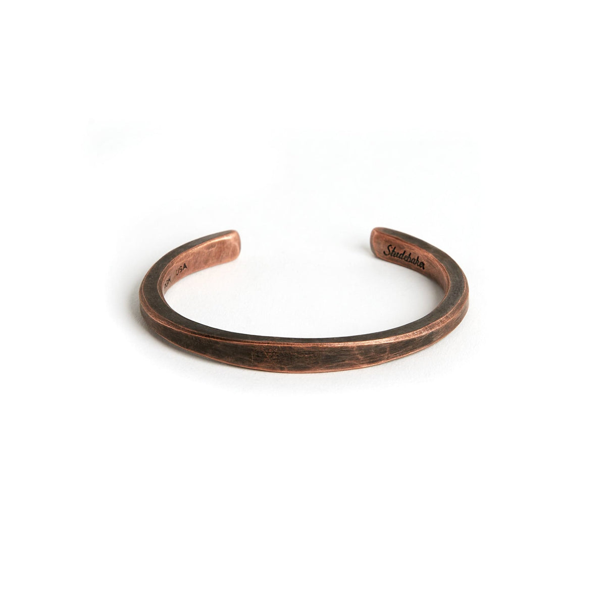 Workshop Cuff: Brass / Work Patina / Standard Weight / Medium