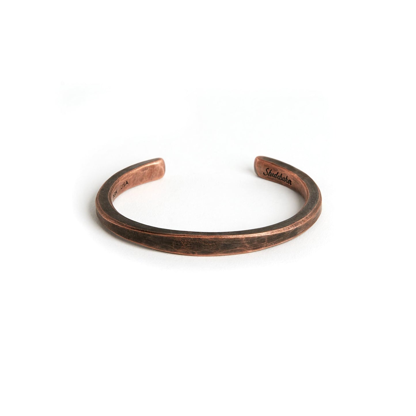 Workshop Cuff: Brass / Work Patina / Standard Weight / Large
