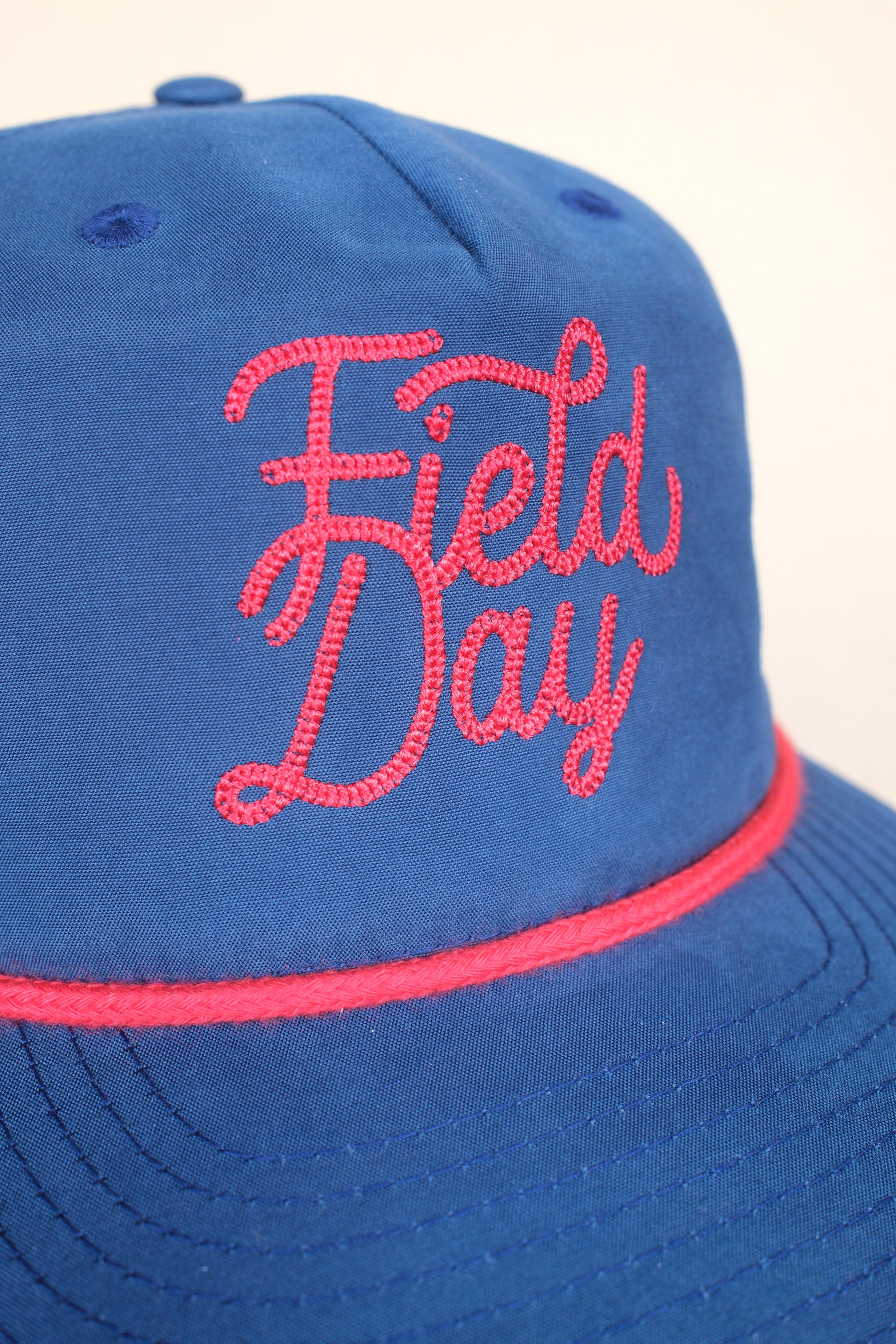 Signature Rope Hat - Navy/Cardinal