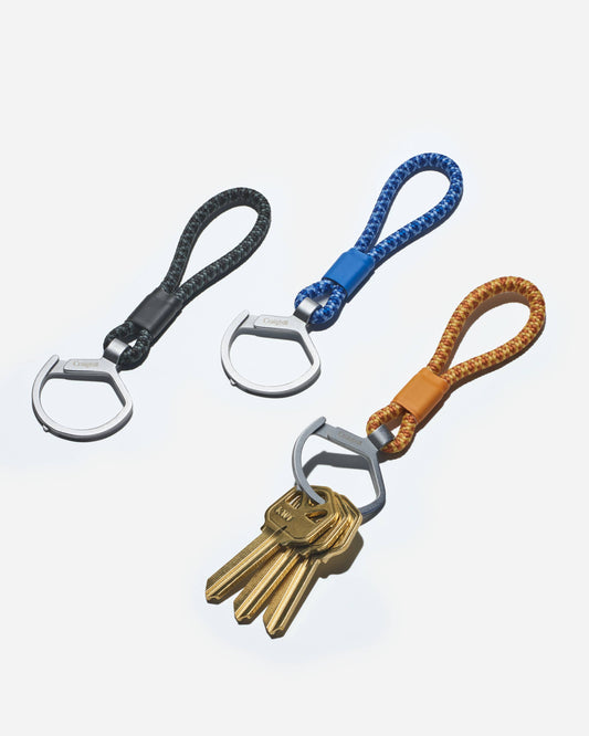 Rope Split Ring: Orange