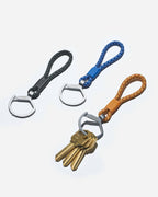 Rope Split Ring: Blue
