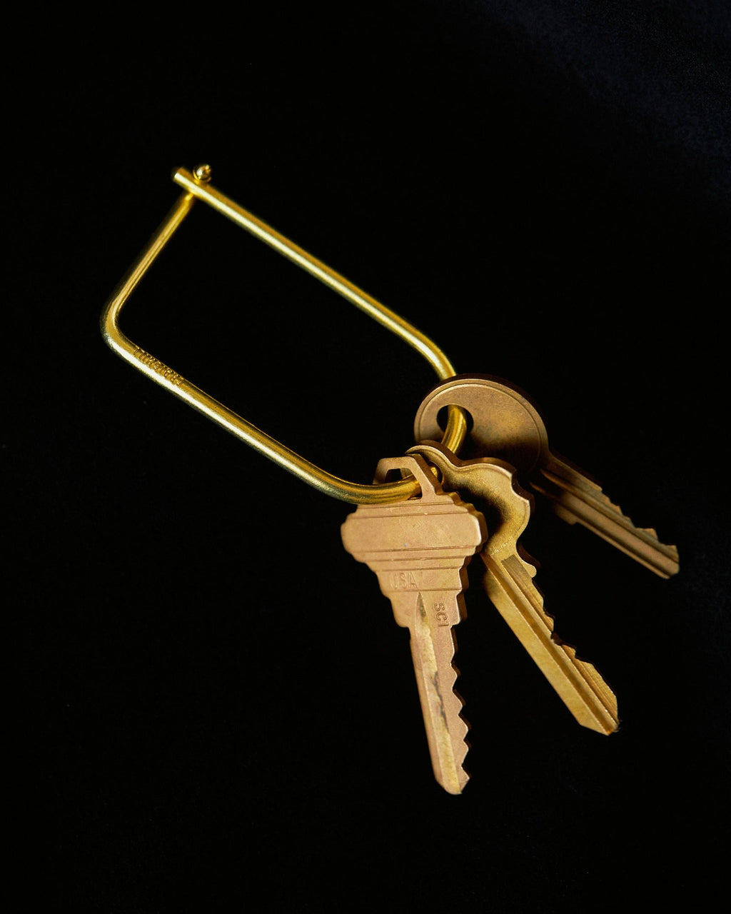 Wilson Keyring: Vapor Black