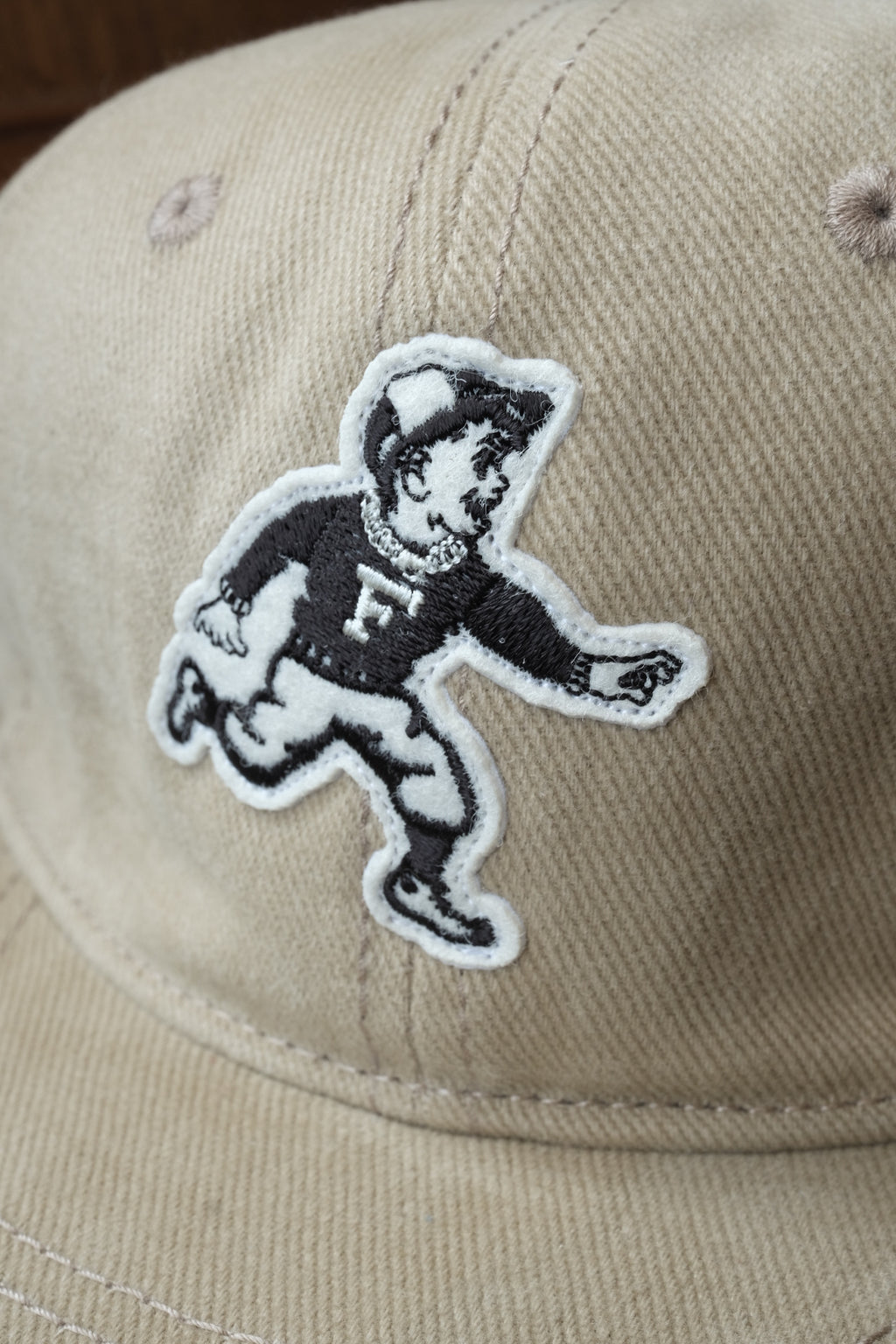Run Boy Brushed Cotton Caddie Cap - Sand