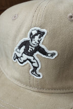 Run Boy Brushed Cotton Caddie Cap - Sand