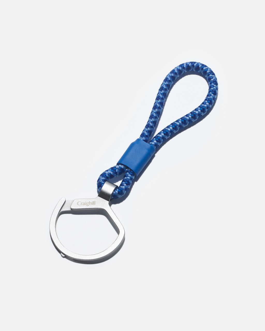 Rope Split Ring: Blue