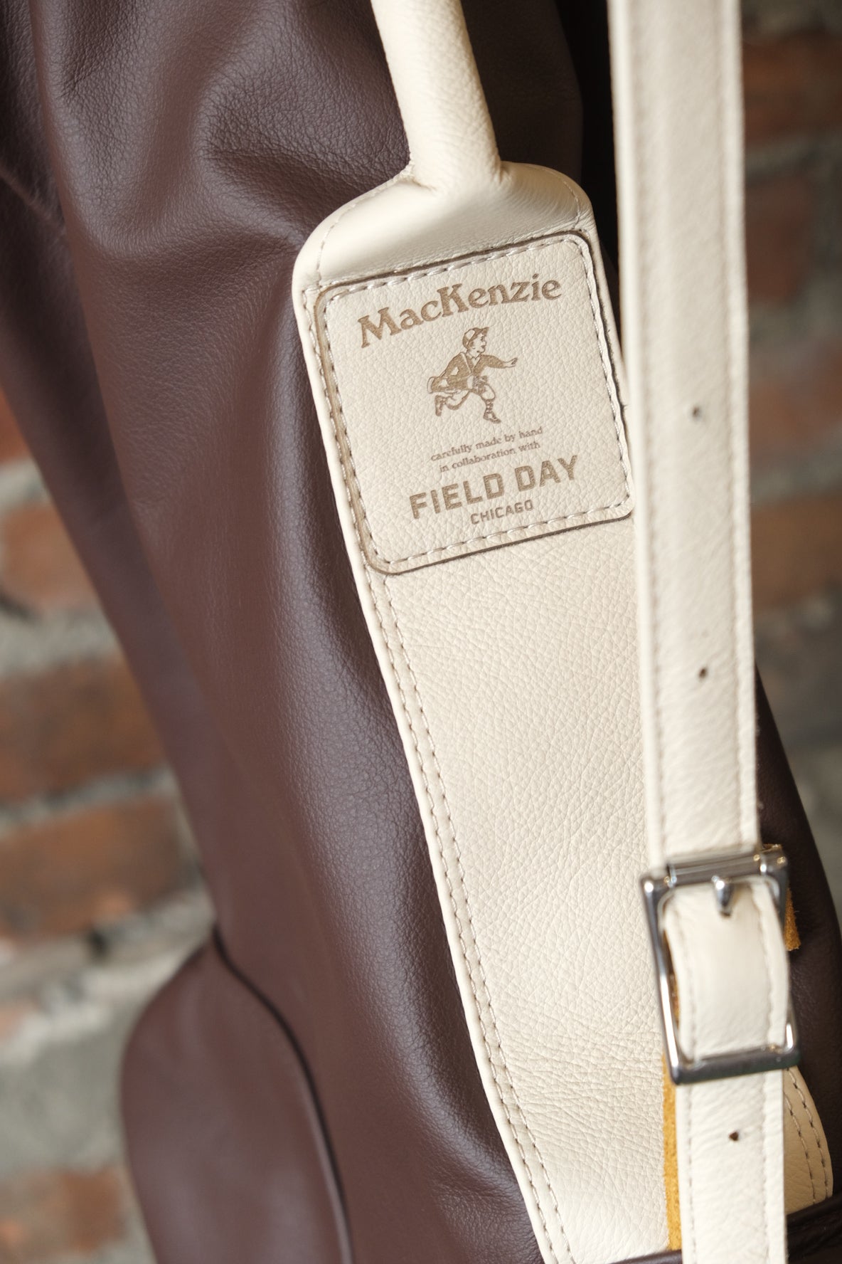 Field Day x Mackenzie Leather Sunday Bag