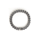 Signature Bracelet: Brass / Work Patina / Large